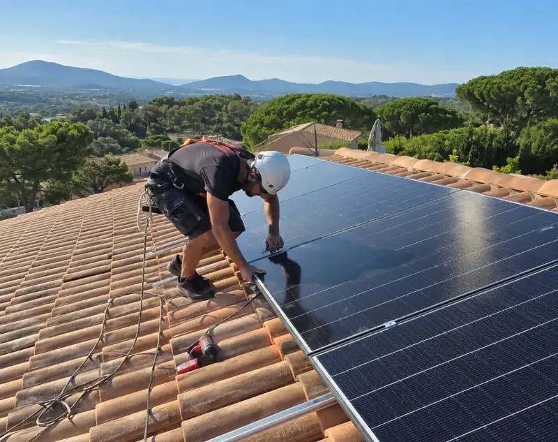 Installateur panneaux solaires Hautefort — pose photovoltaïque sur toiture